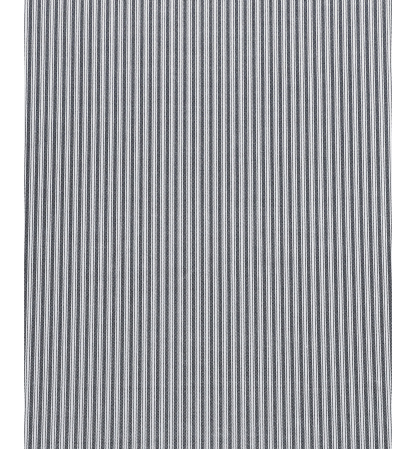 Tommy Hilfiger Printed 200-Thread Count Cotton Percale Sheet Set - Highland Ticking Stripe Navy