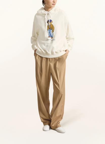 POLO RALPH LAUREN Hoodie – CREME / BEIGE / BLAU