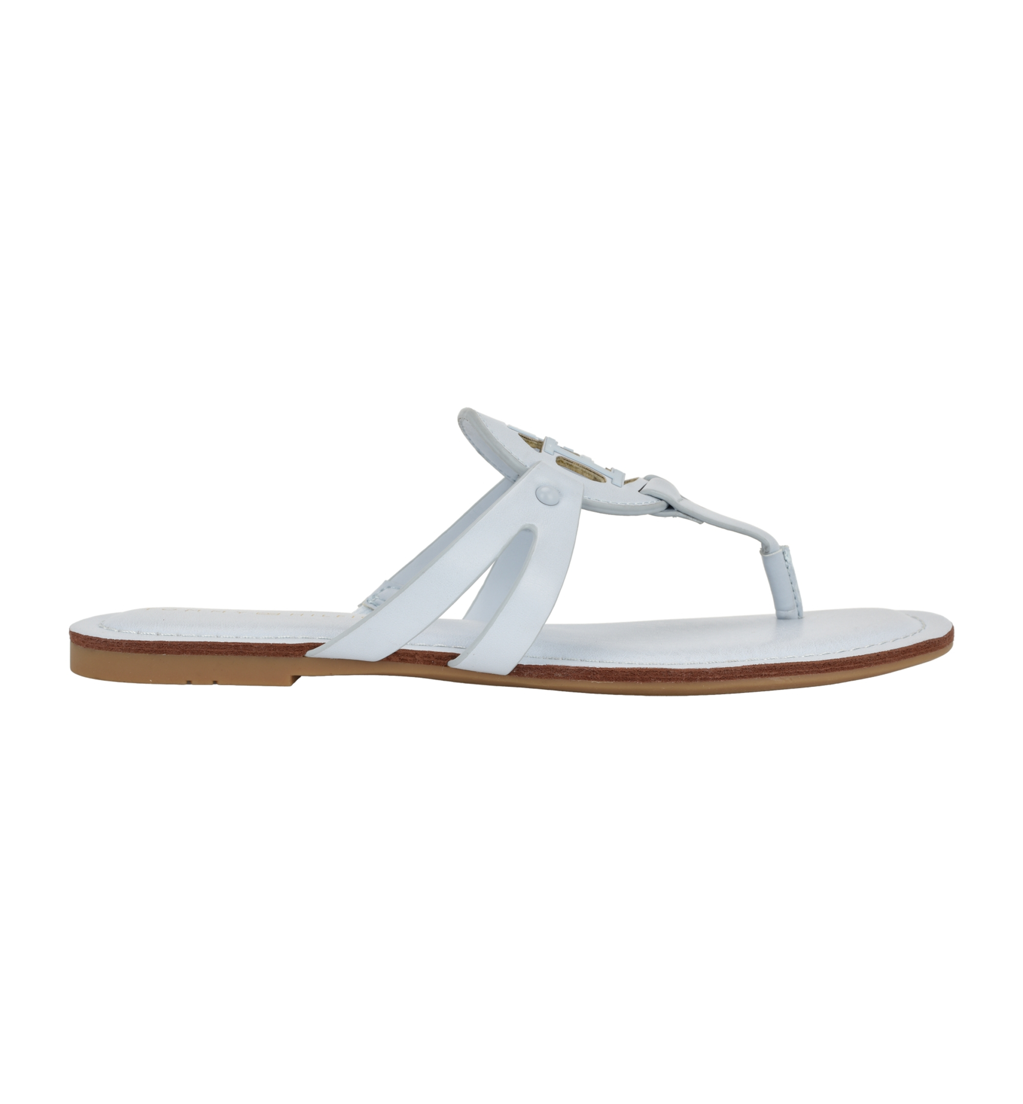 Tommy Hilfiger Women's Lerriz Logo Flat Thong Slide Sandals - Breezy Blue