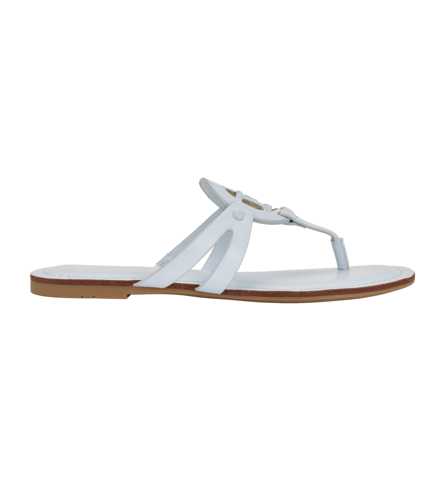 Tommy Hilfiger Women's Lerriz Logo Flat Thong Slide Sandals - Breezy Blue