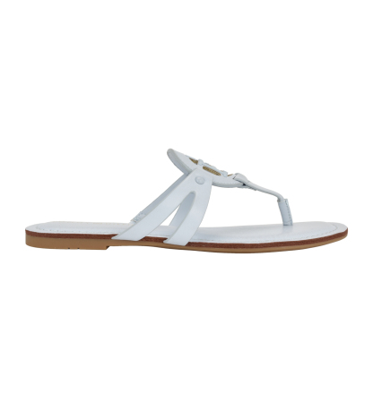 Tommy Hilfiger Women's Lerriz Logo Flat Thong Slide Sandals - Breezy Blue