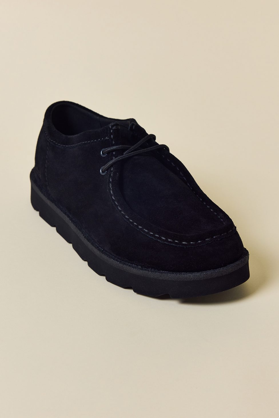 Clarks Men's Meare Walla Suede Shoes - Black Suede
