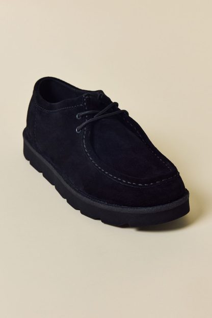 Clarks Men's Meare Walla Suede Shoes - Black Suede