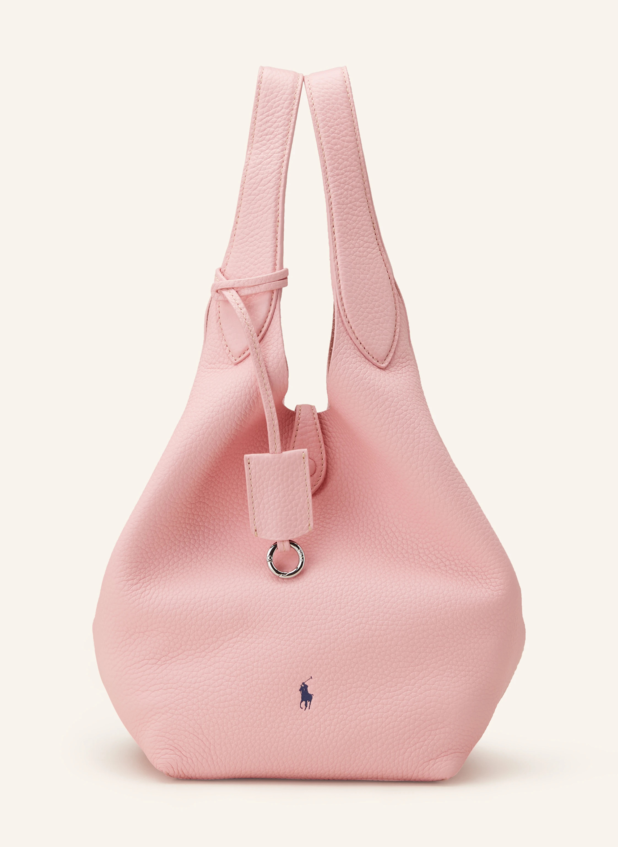 POLO RALPH LAUREN Shopper SHINY DRUM PEBBLE – ROSA