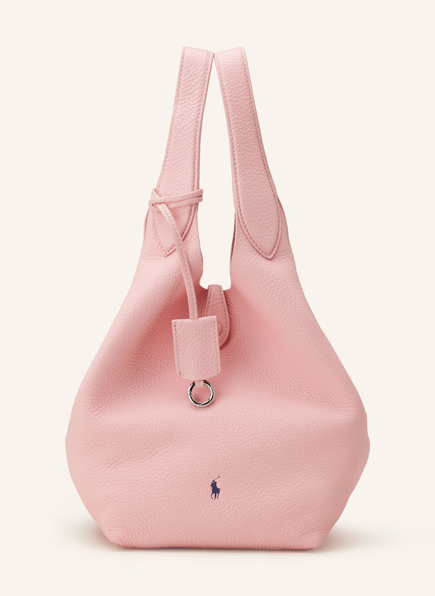 POLO RALPH LAUREN Shopper SHINY DRUM PEBBLE – ROSA