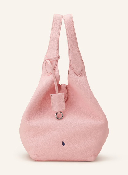 POLO RALPH LAUREN Shopper SHINY DRUM PEBBLE – ROSA