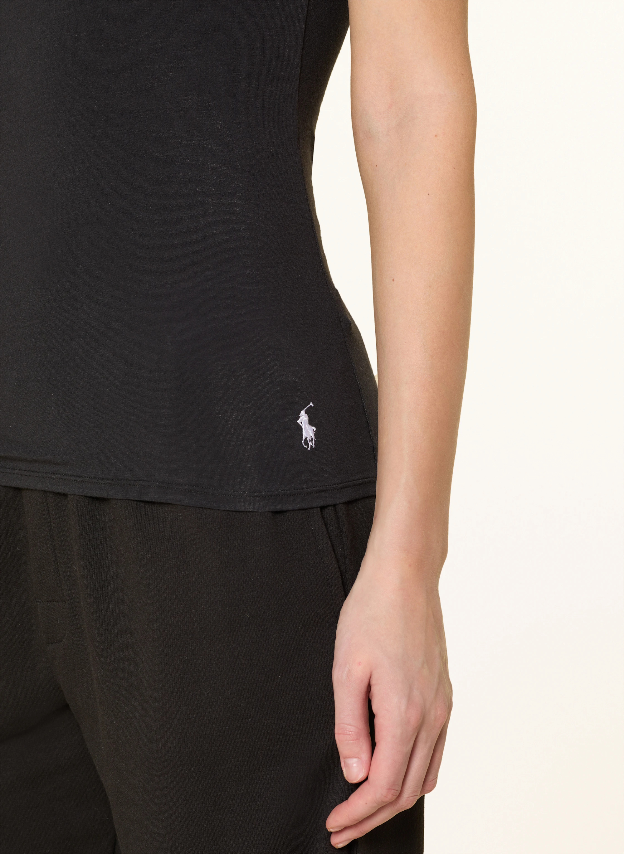 POLO RALPH LAUREN Schlafshirt – SCHWARZ