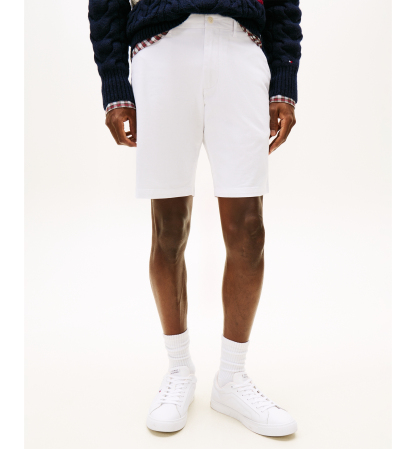 Tommy Hilfiger Men's Brooklyn 1985 9" Shorts - Optic White