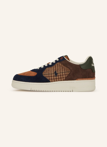 POLO RALPH LAUREN Sneaker MASTERS – DUNKELBLAU / BRAUN / KHAKI