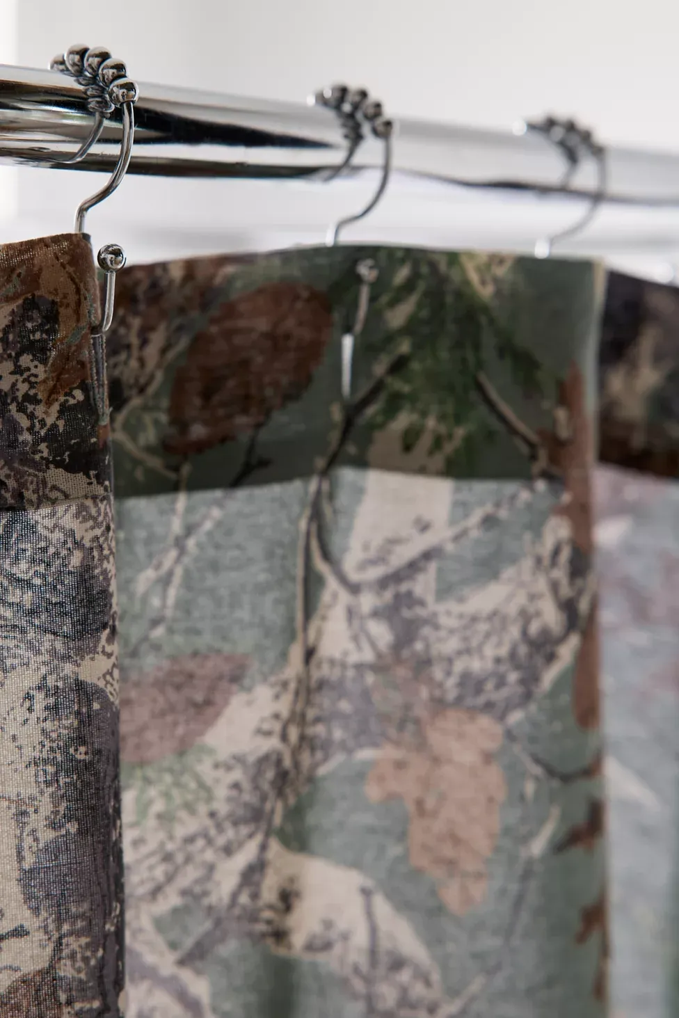Camo Patterned Shower Curtain - Camo