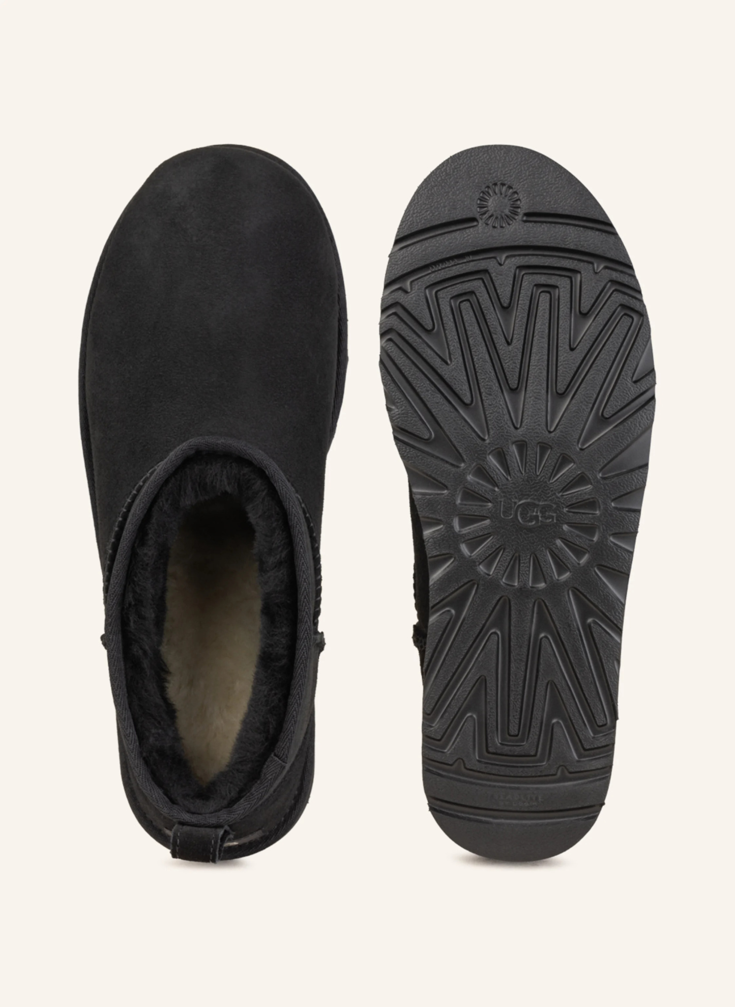 UGG Boots CLASSIC ULTRA MINI – SCHWARZ