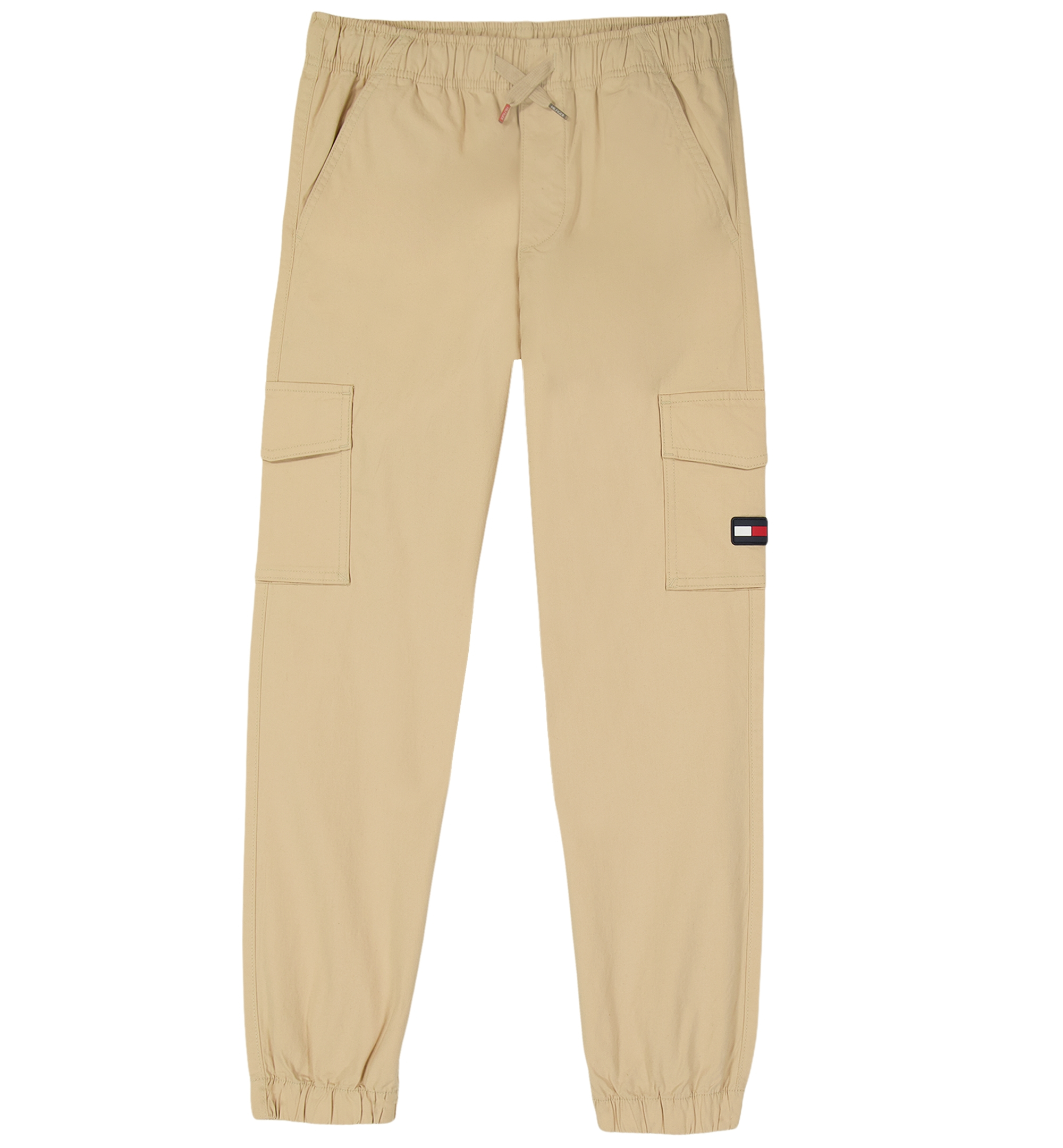 Tommy Hilfiger Boys' 8-20 Logo Cargo Jogger Pants - Warm Sand