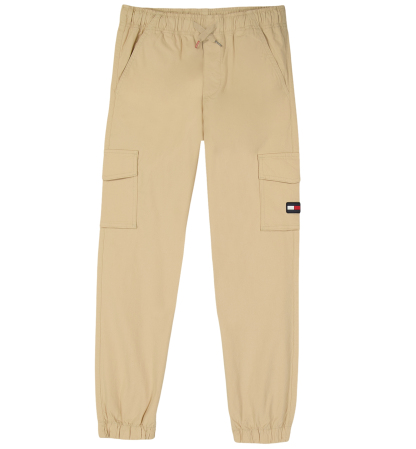 Tommy Hilfiger Boys' 8-20 Logo Cargo Jogger Pants - Warm Sand