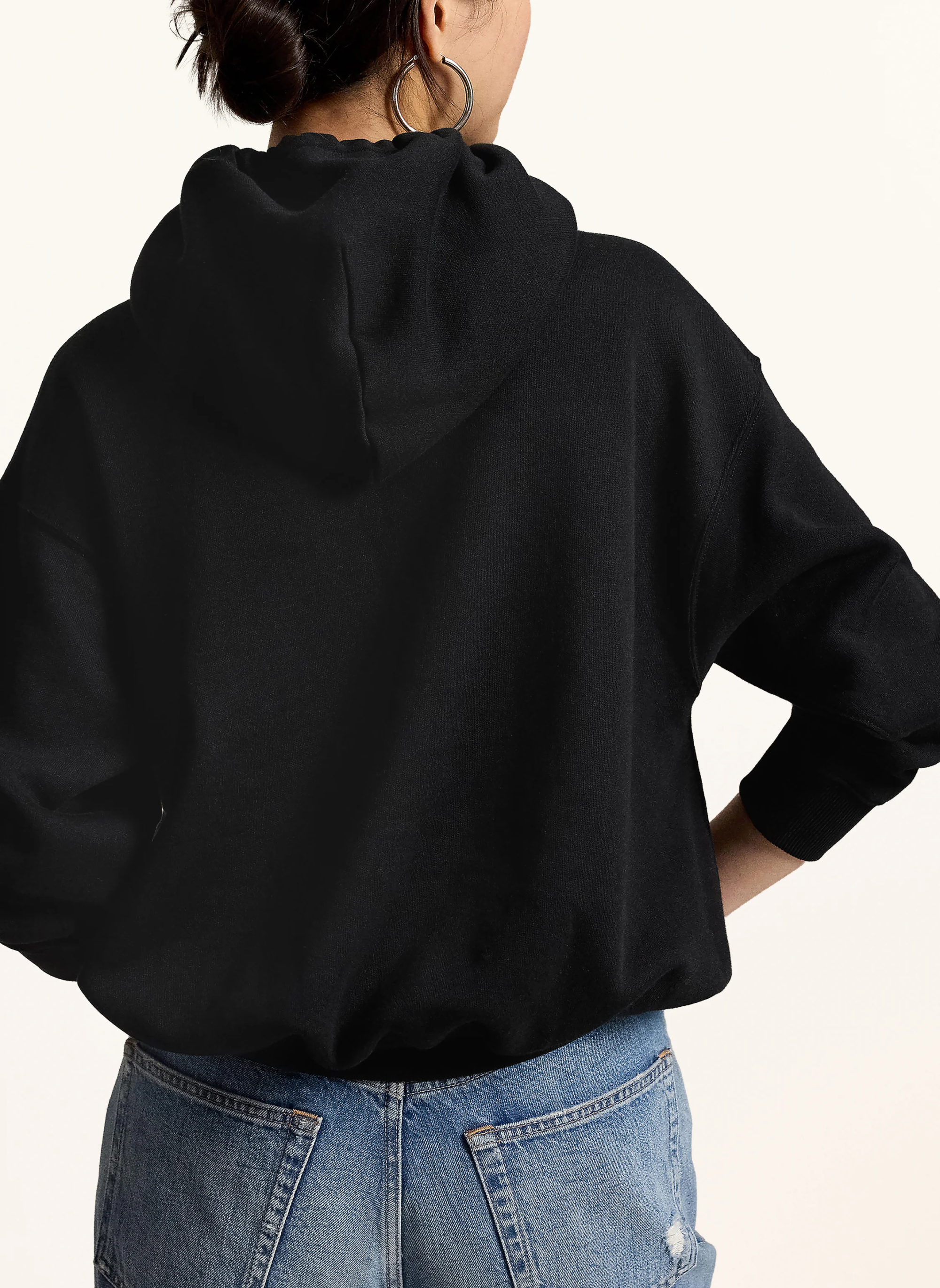 POLO RALPH LAUREN Hoodie – SCHWARZ / HELLBRAUN / BLAU