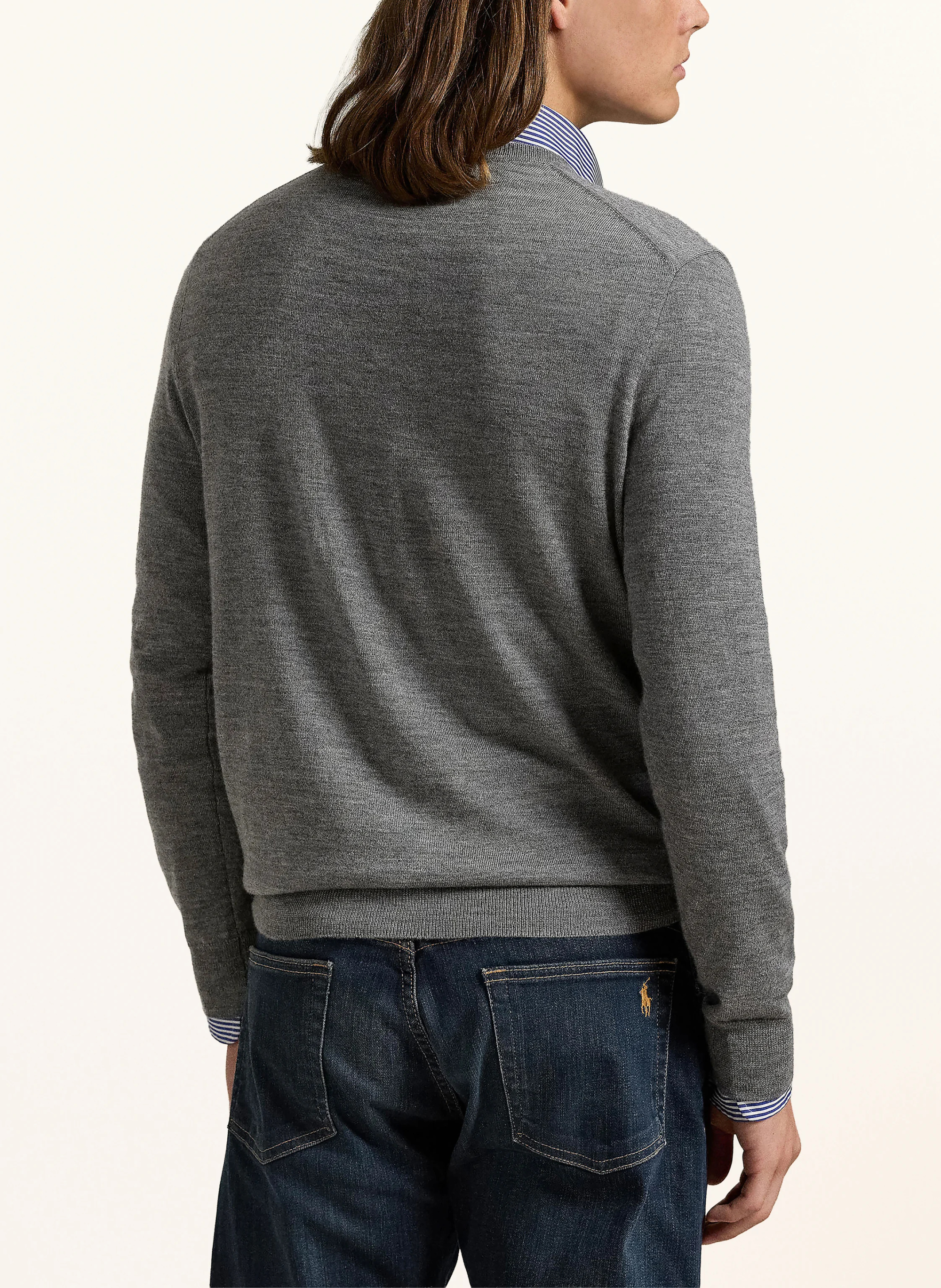 POLO RALPH LAUREN Pullover – GRAU