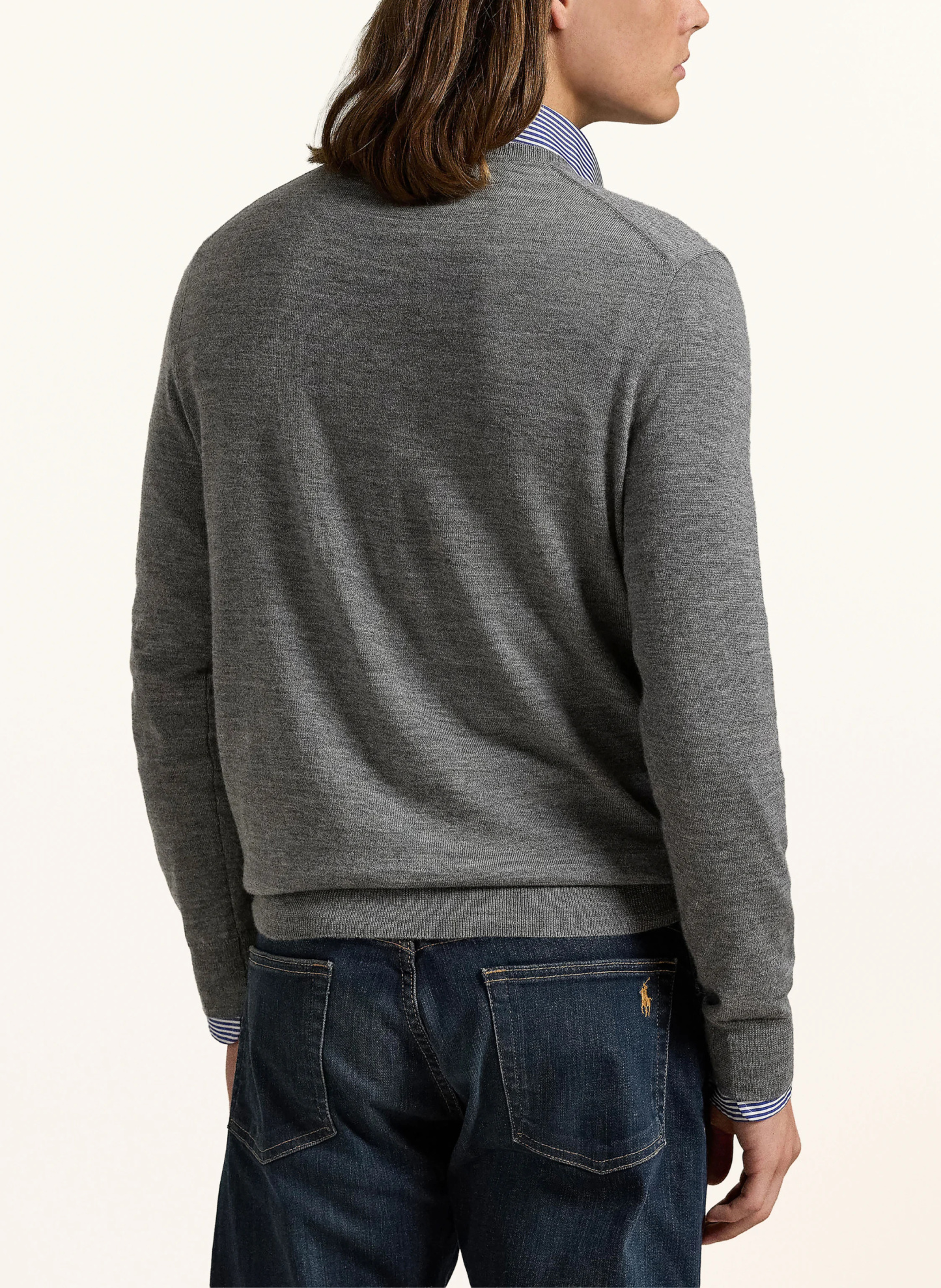 POLO RALPH LAUREN Pullover – GRAU