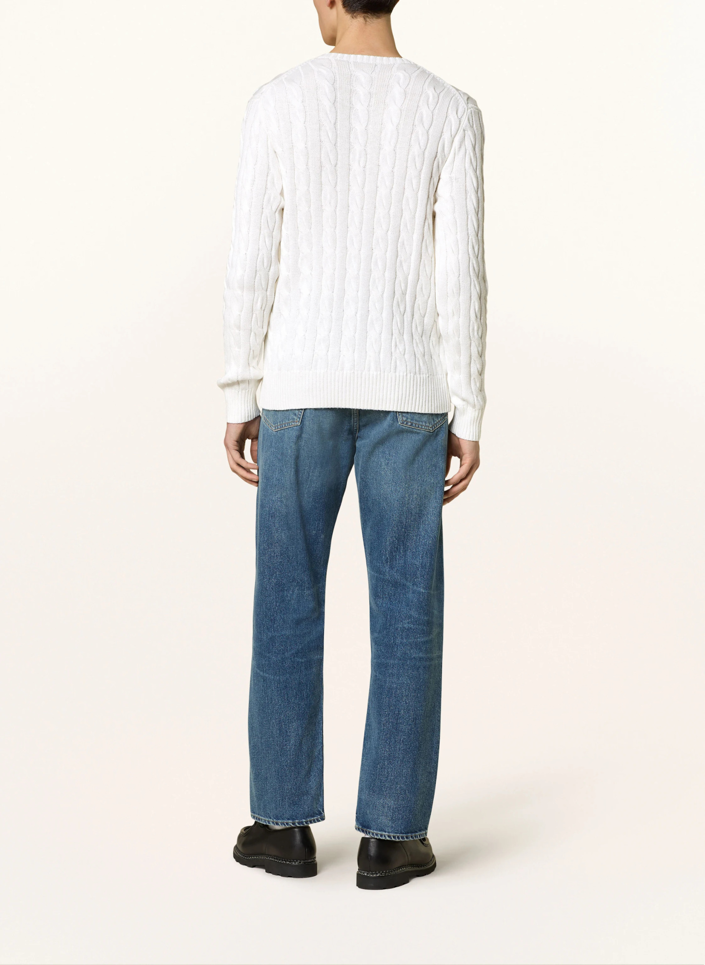 POLO RALPH LAUREN Pullover – WEISS