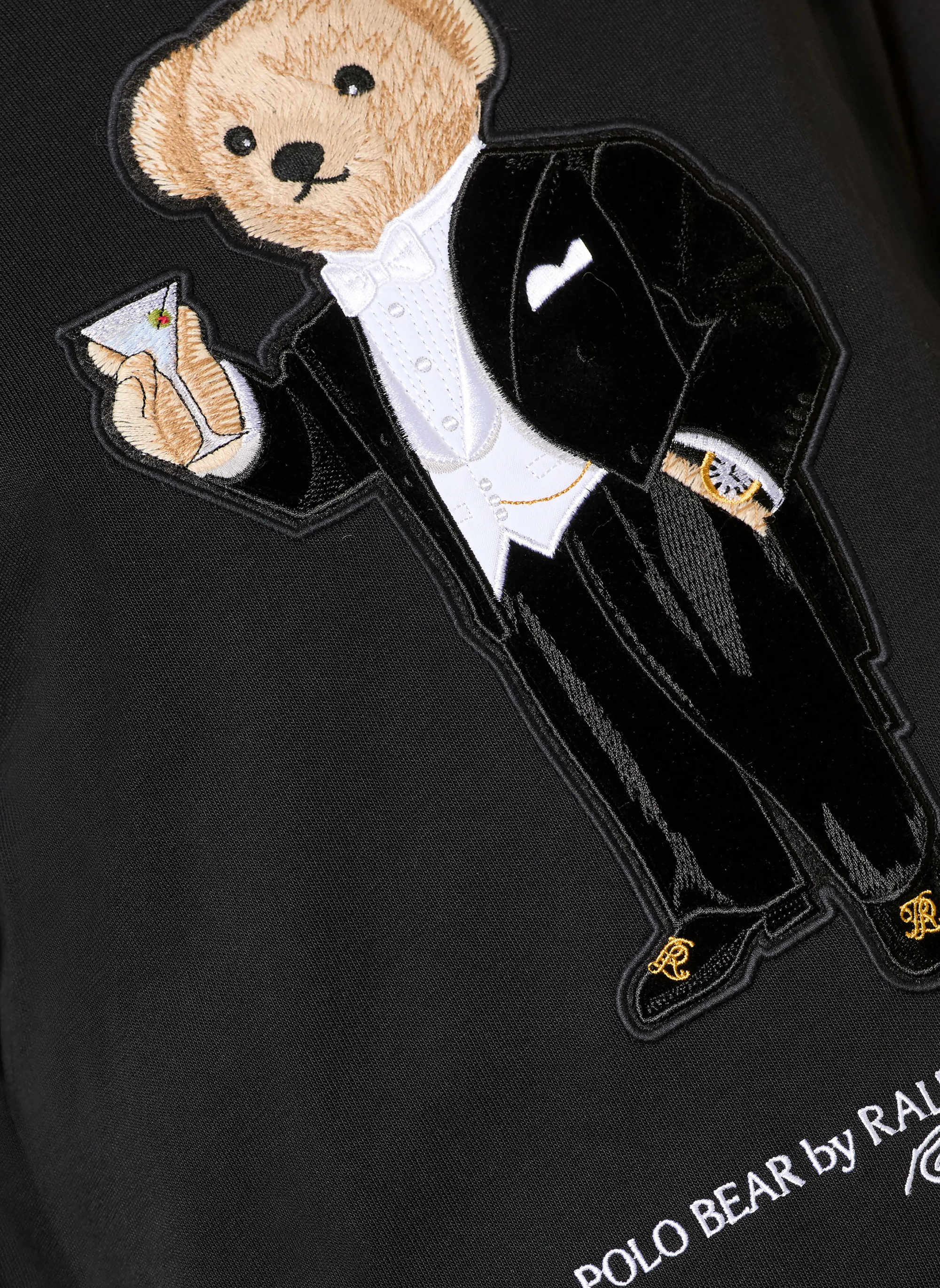 POLO RALPH LAUREN Longsleeve – SCHWARZ