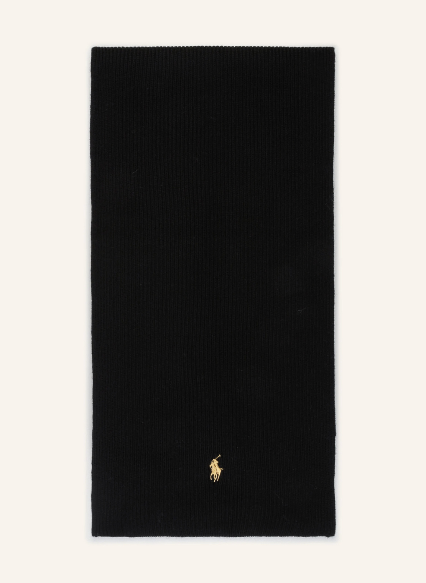 POLO RALPH LAUREN Schal aus Merinowolle – SCHWARZ (1)