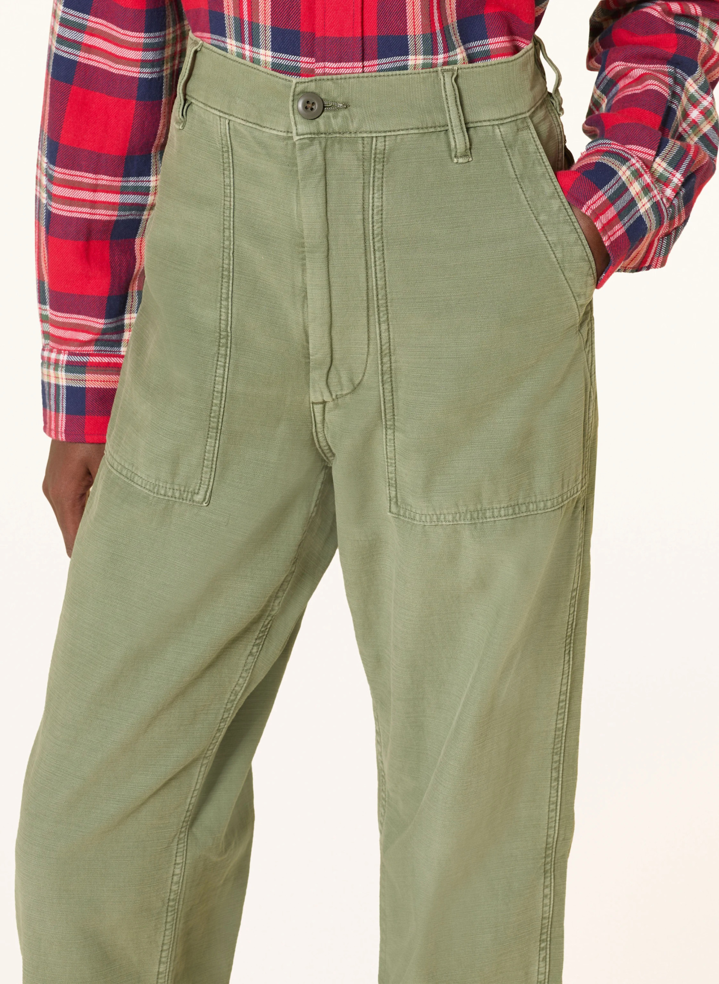 POLO RALPH LAUREN Hose RICKY – HELLGRÜN