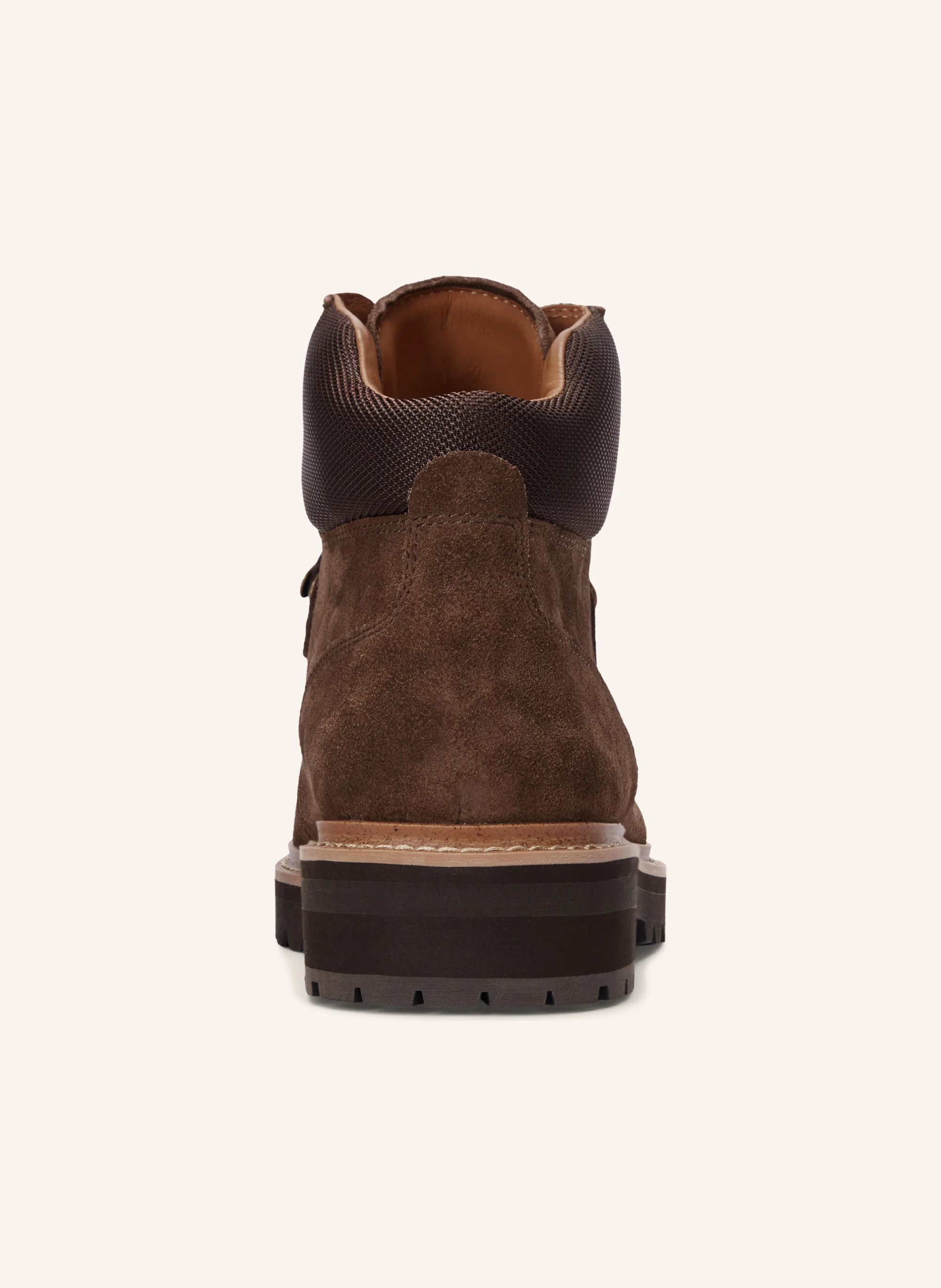 POLO RALPH LAUREN Schnürboots – DUNKELBRAUN / GOLD