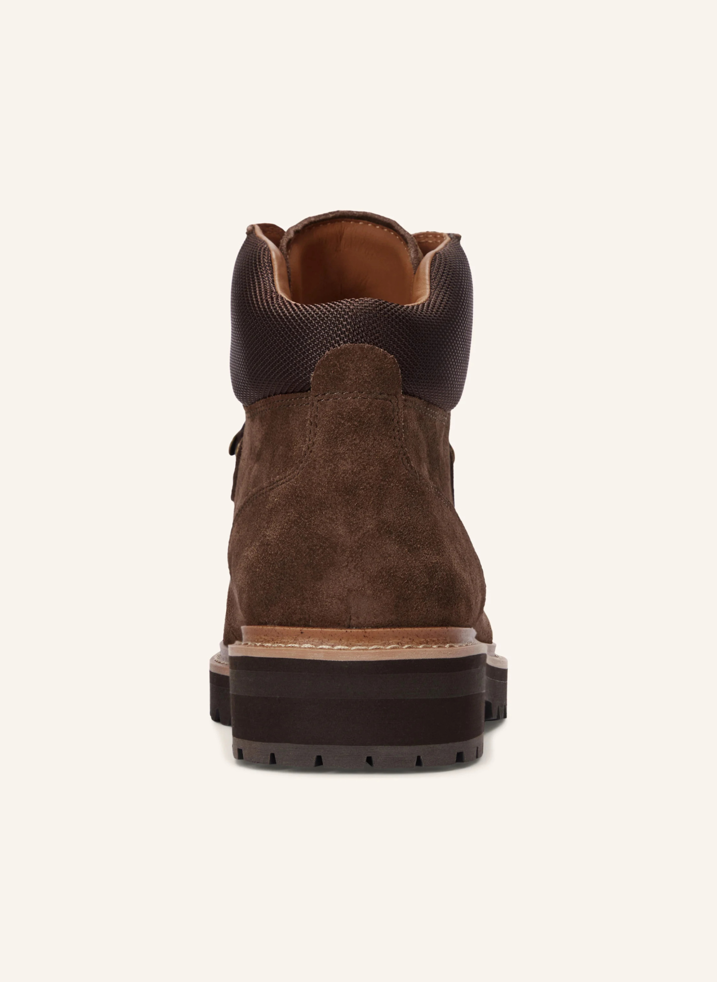 POLO RALPH LAUREN Schnürboots – DUNKELBRAUN / GOLD