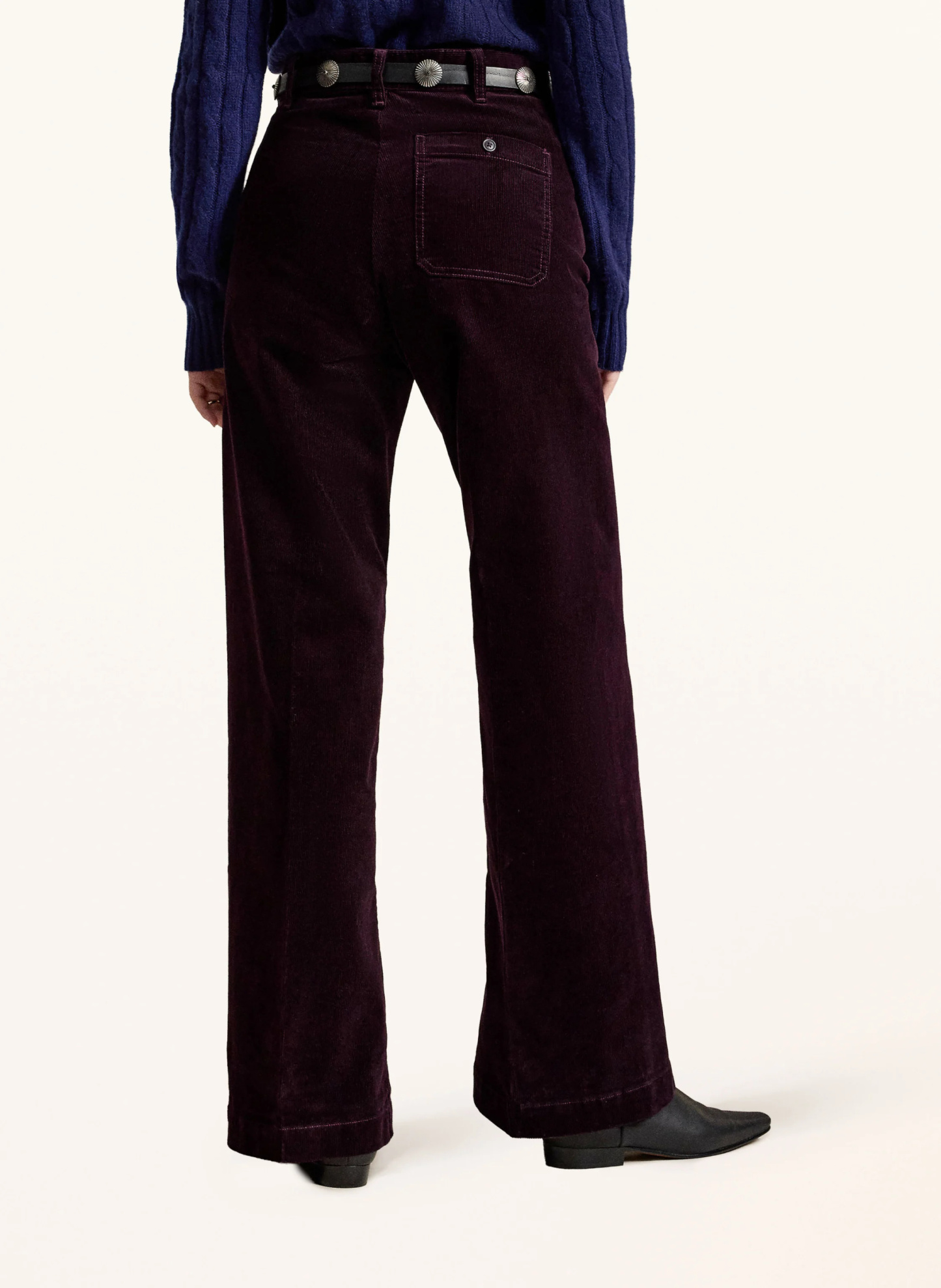 POLO RALPH LAUREN Cordhose – DUNKELROT