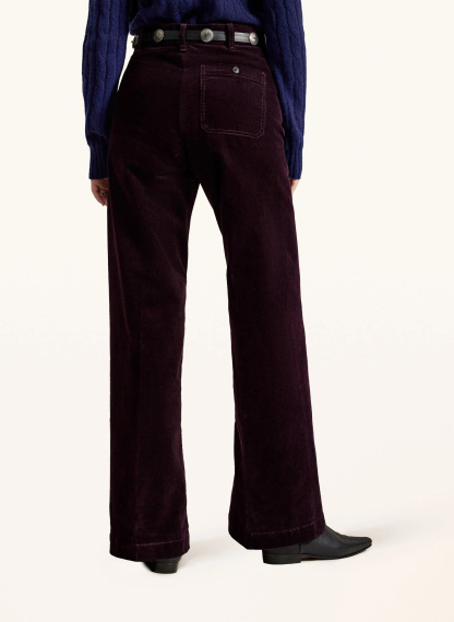 POLO RALPH LAUREN Cordhose – DUNKELROT