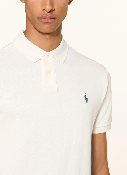 POLO RALPH LAUREN Piqué-Poloshirt Custom Slim Fit – ECRU