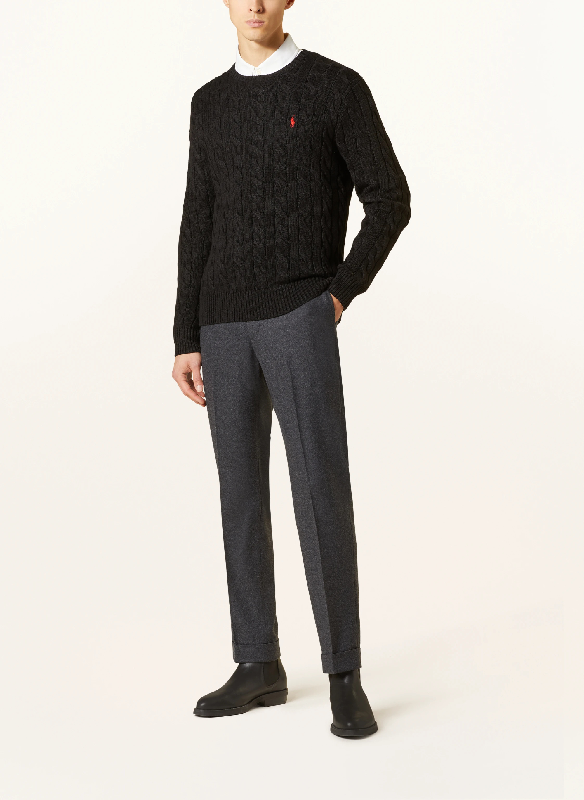 POLO RALPH LAUREN Pullover – SCHWARZ