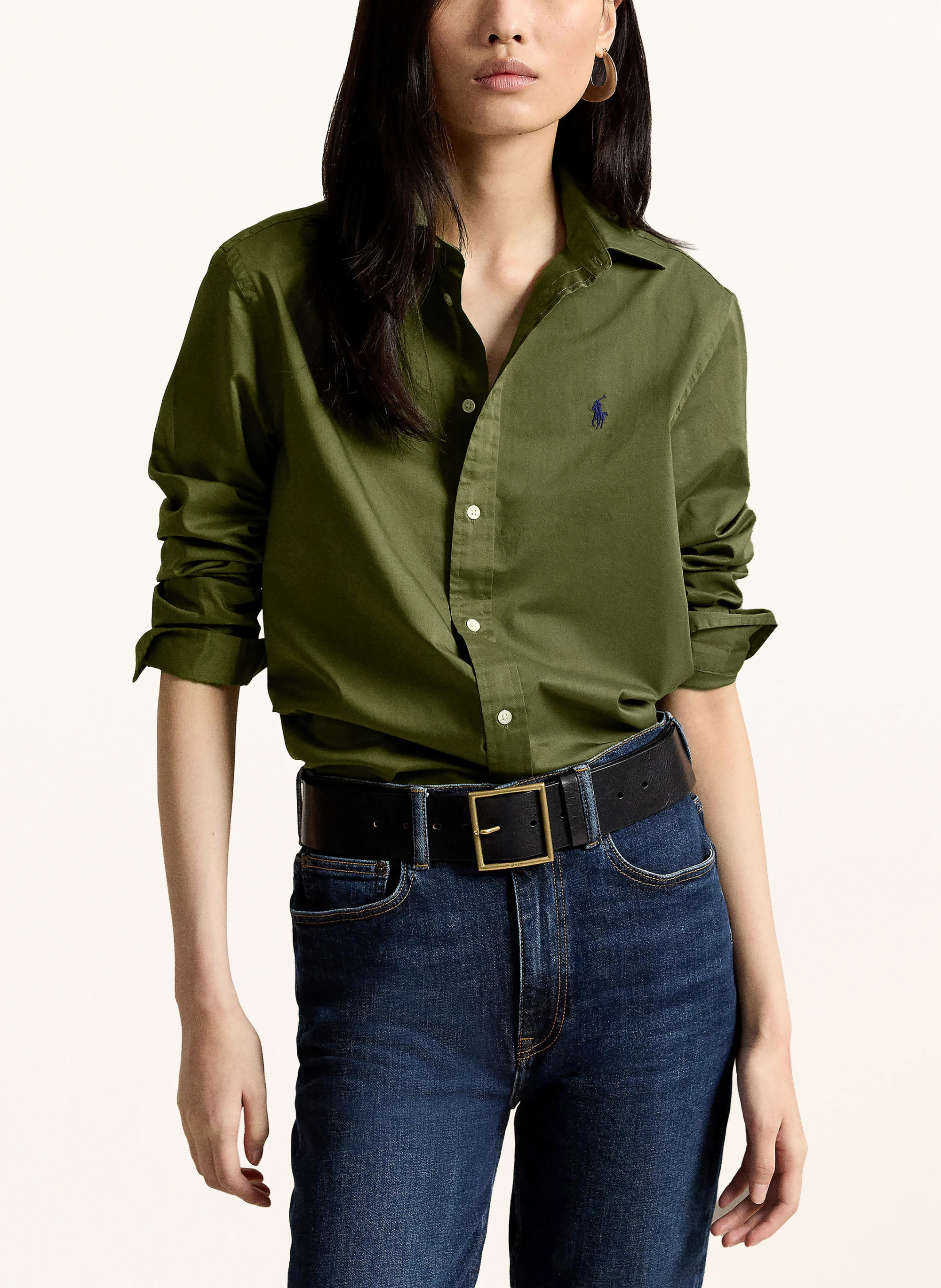 POLO RALPH LAUREN Hemdbluse – OLIV (1)