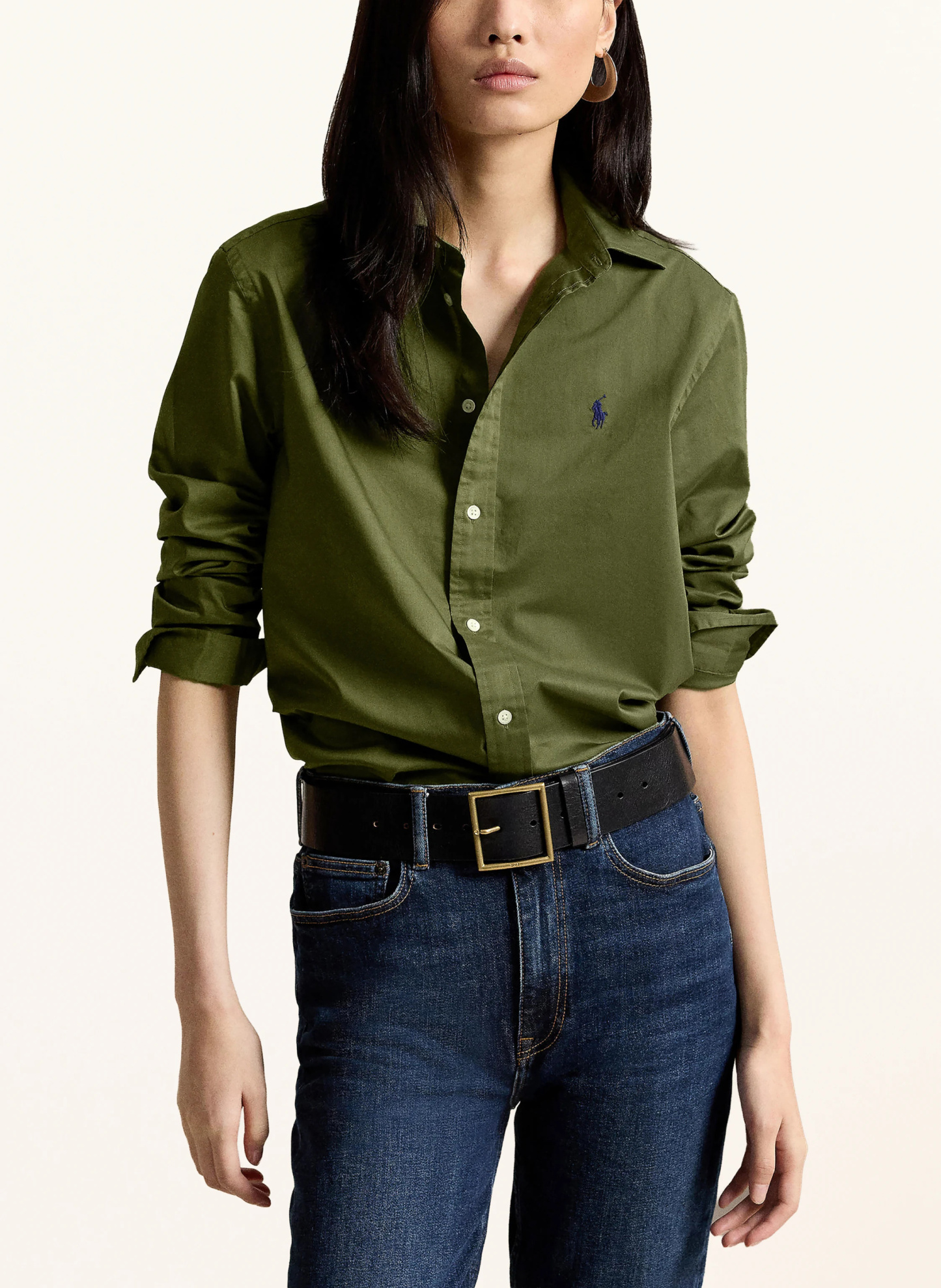 POLO RALPH LAUREN Hemdbluse – OLIV (1)