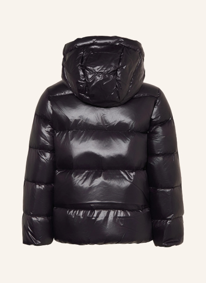 POLO RALPH LAUREN Daunenjacke mit abnehmbarer Kapuze – SCHWARZ
