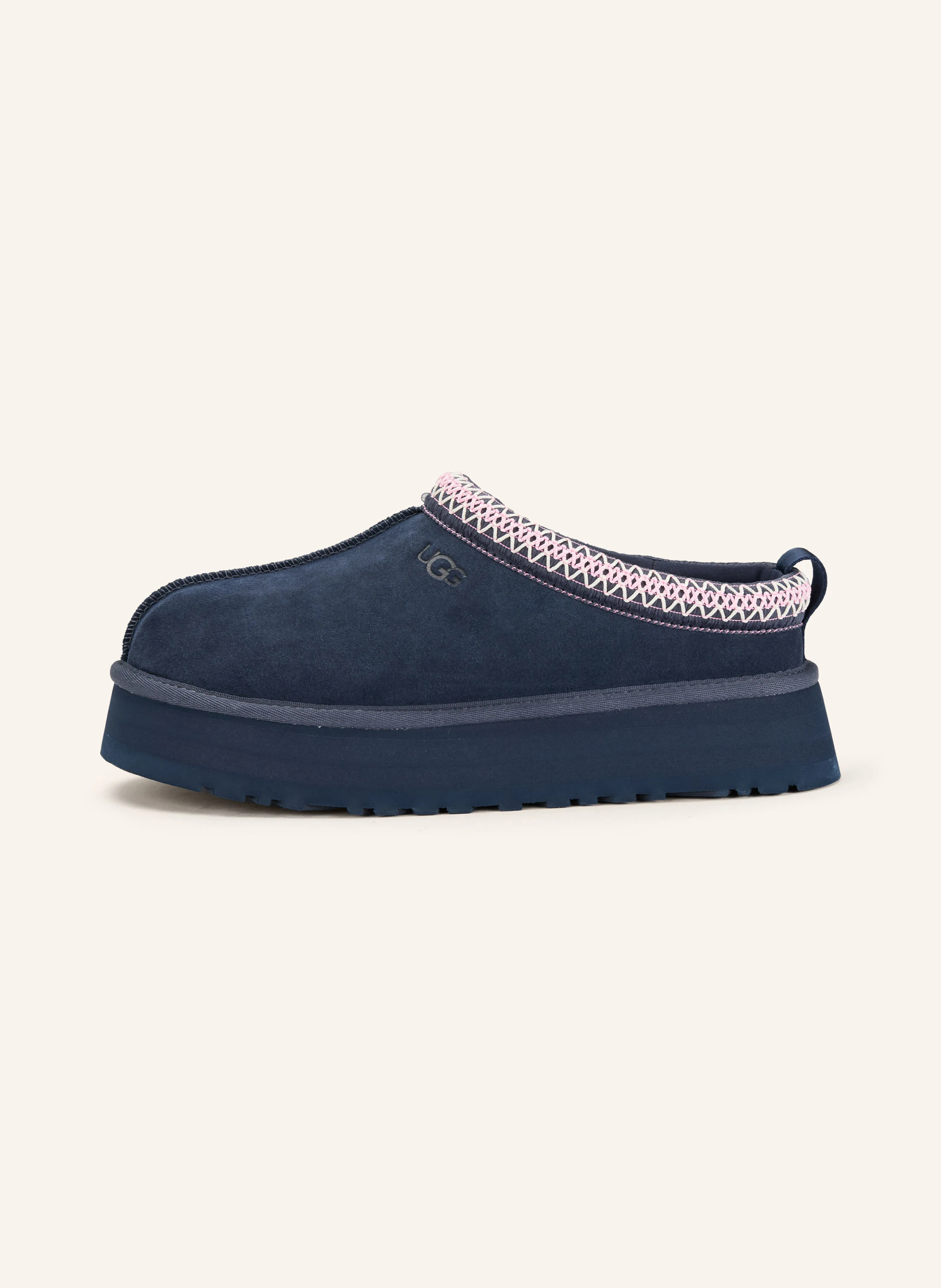UGG Plateau-Pantoletten TAZZ – DUNKELBLAU / ROSA
