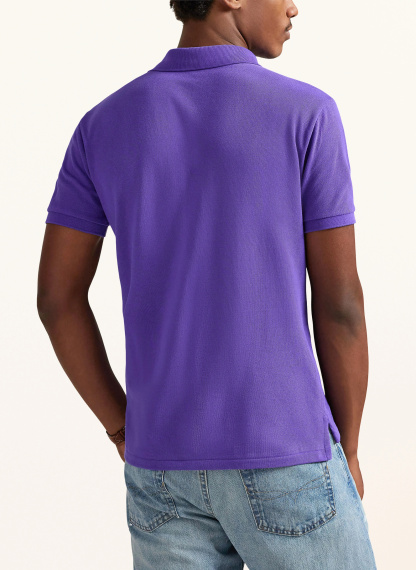 POLO RALPH LAUREN Piqué-Poloshirt Custom Slim Fit – LILA