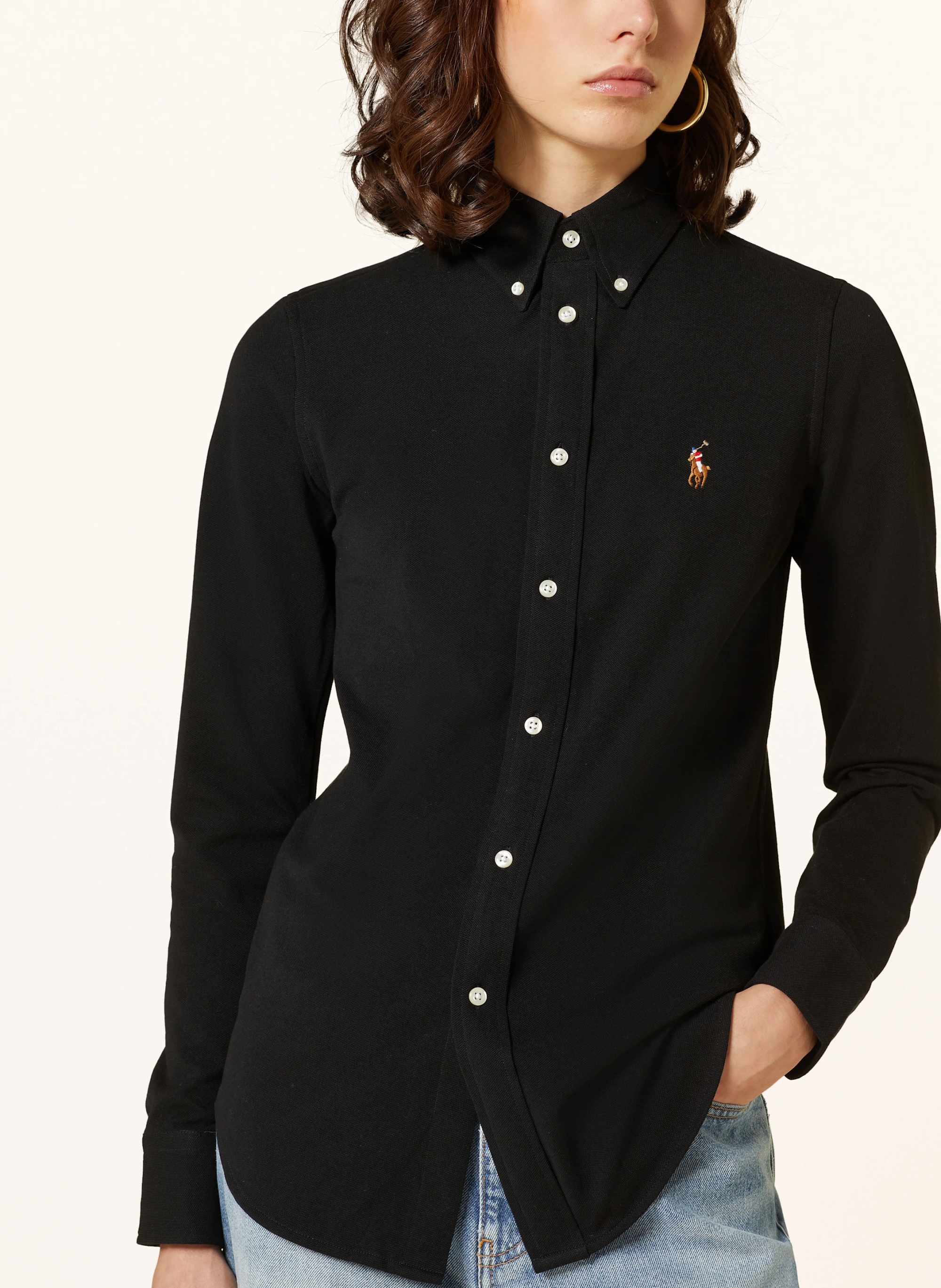 POLO RALPH LAUREN Hemdbluse – SCHWARZ