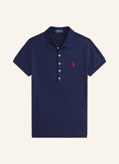 POLO RALPH LAUREN Piqué-Poloshirt – DUNKELBLAU