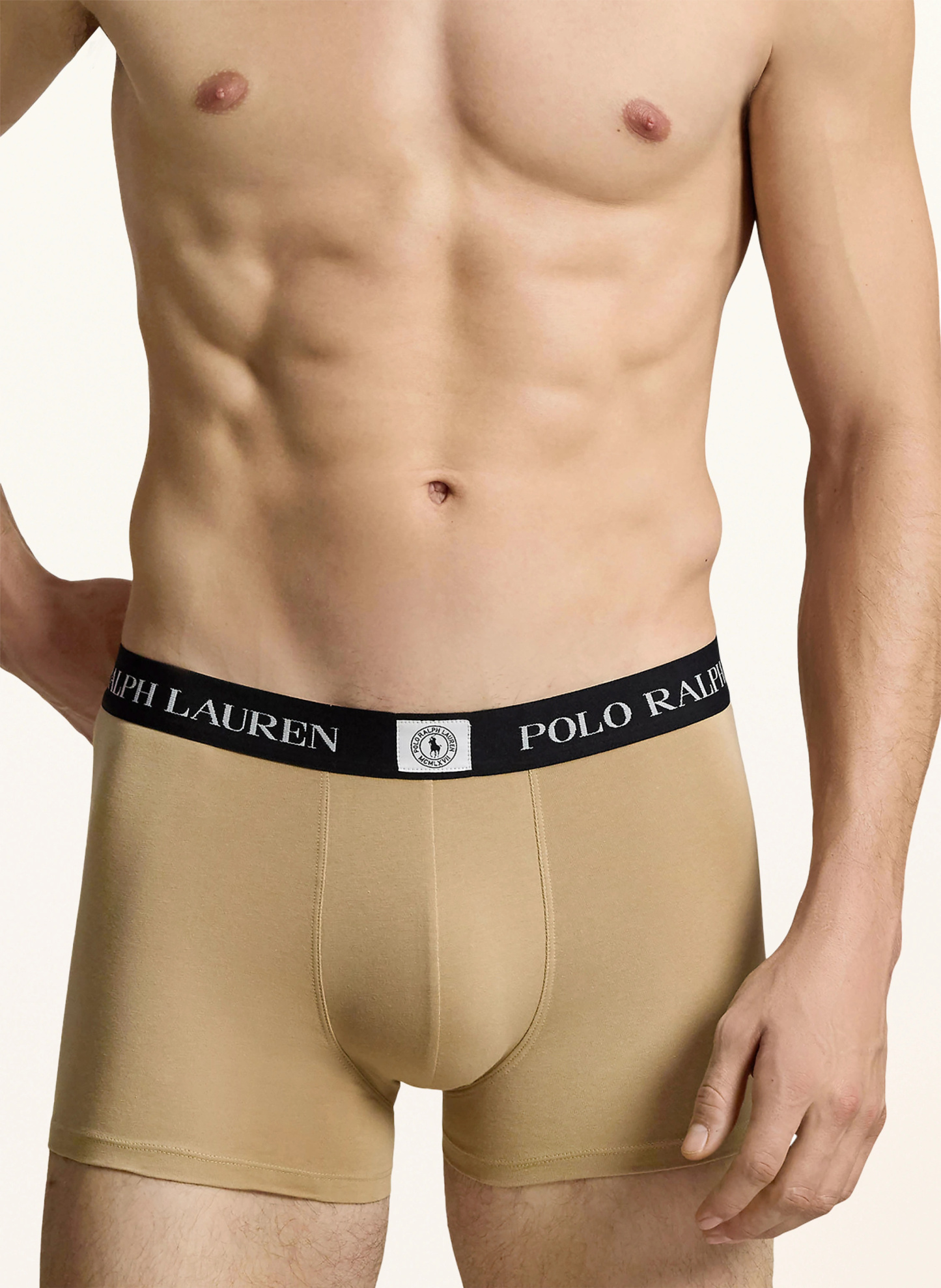 POLO RALPH LAUREN 3er-Pack Boxershorts – OLIV / BEIGE / SCHWARZ