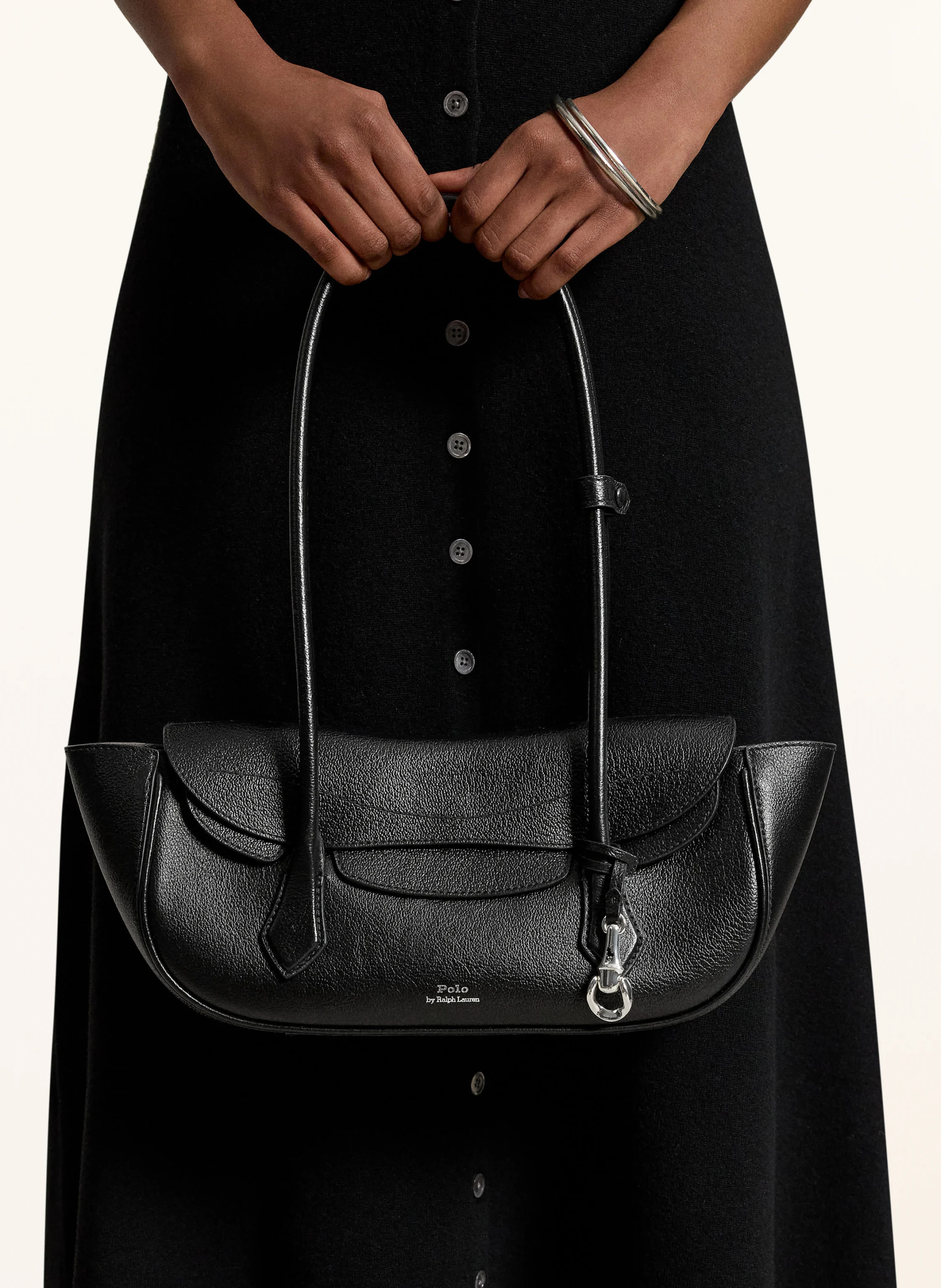 POLO RALPH LAUREN Schultertasche BLAZE – SCHWARZ