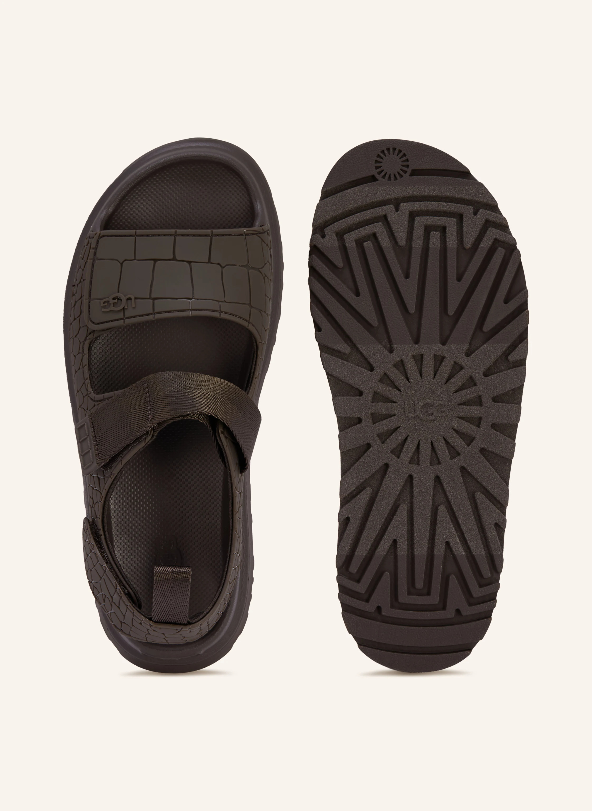 UGG Sandalen GOLDENGLOW – DUNKELGRAU