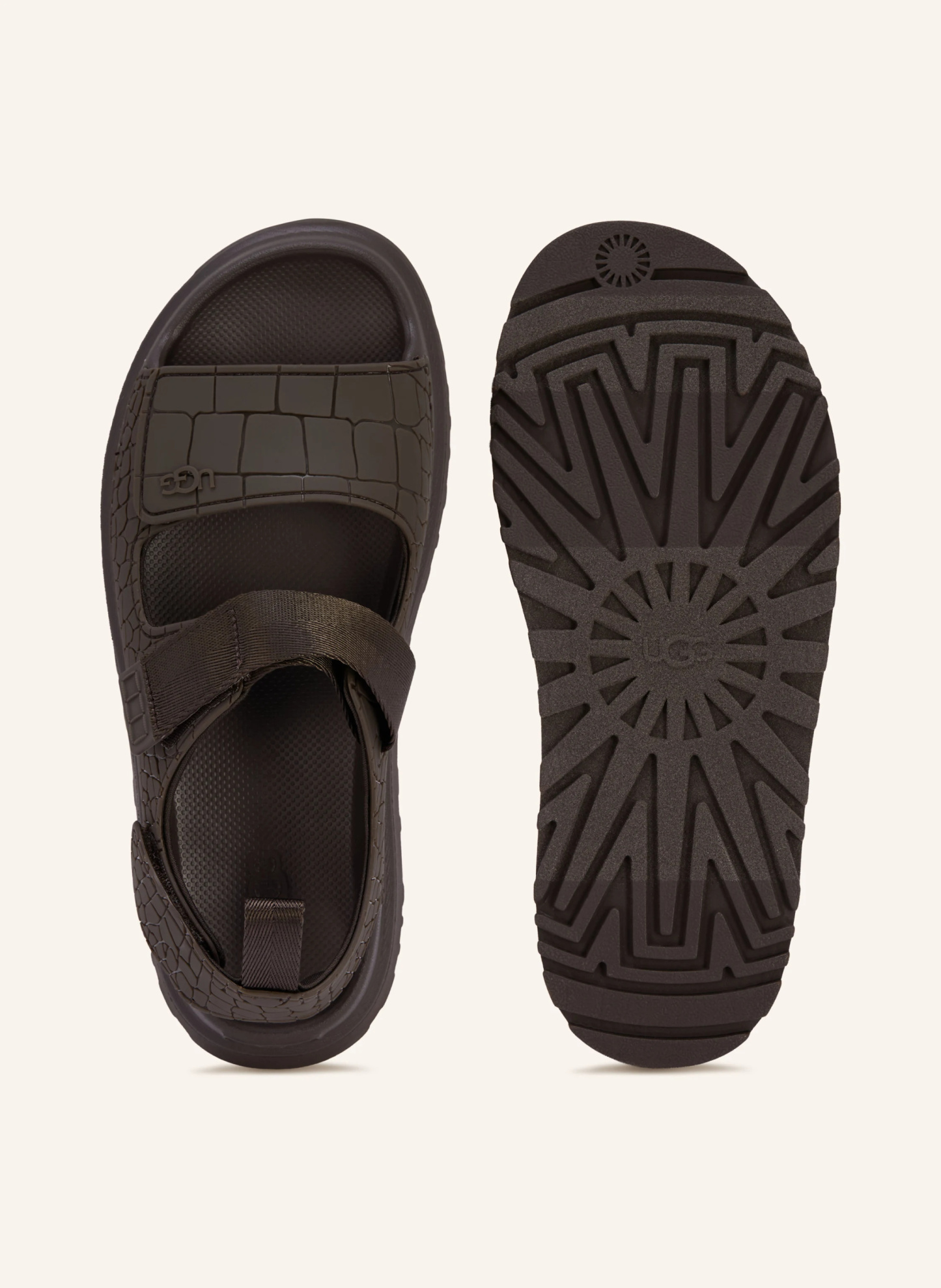 UGG Sandalen GOLDENGLOW – DUNKELGRAU