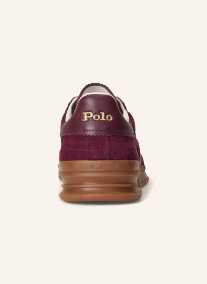 POLO RALPH LAUREN Sneaker HERITAGE AERA – DUNKELROT / DUNKELBRAUN