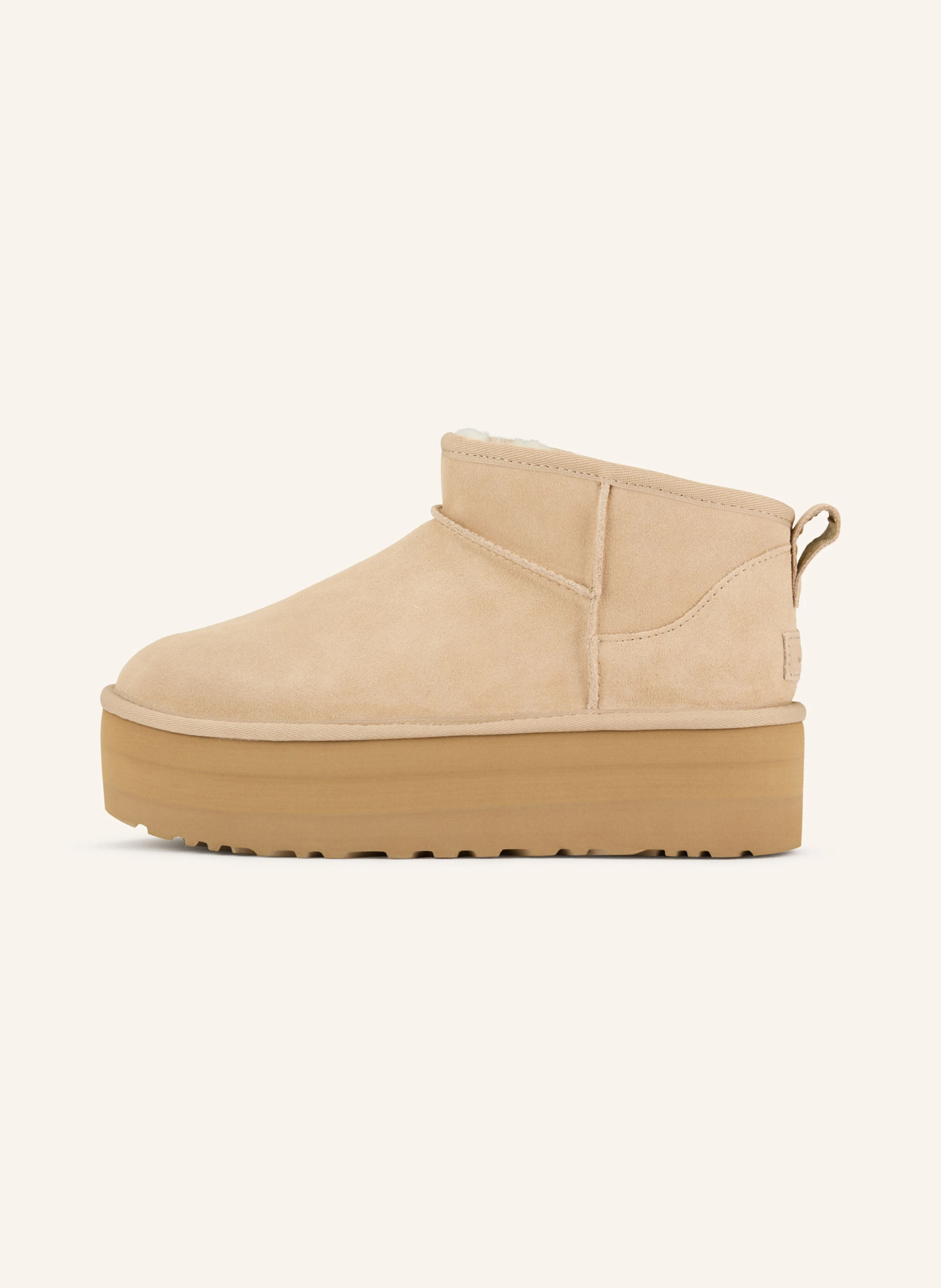 UGG Plateau-Boots CLASSIC ULTRA MINI PLATFORM – BEIGE