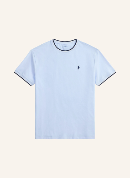 POLO RALPH LAUREN T-Shirt – HELLBLAU / DUNKELBLAU / WEISS