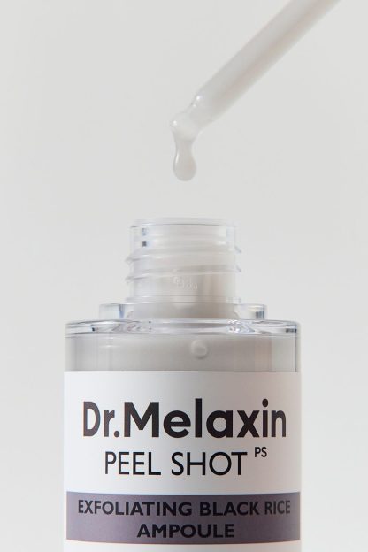 Dr. Melaxin Peel Shot Exfoliating Ampoule - Black Rice Ampoule