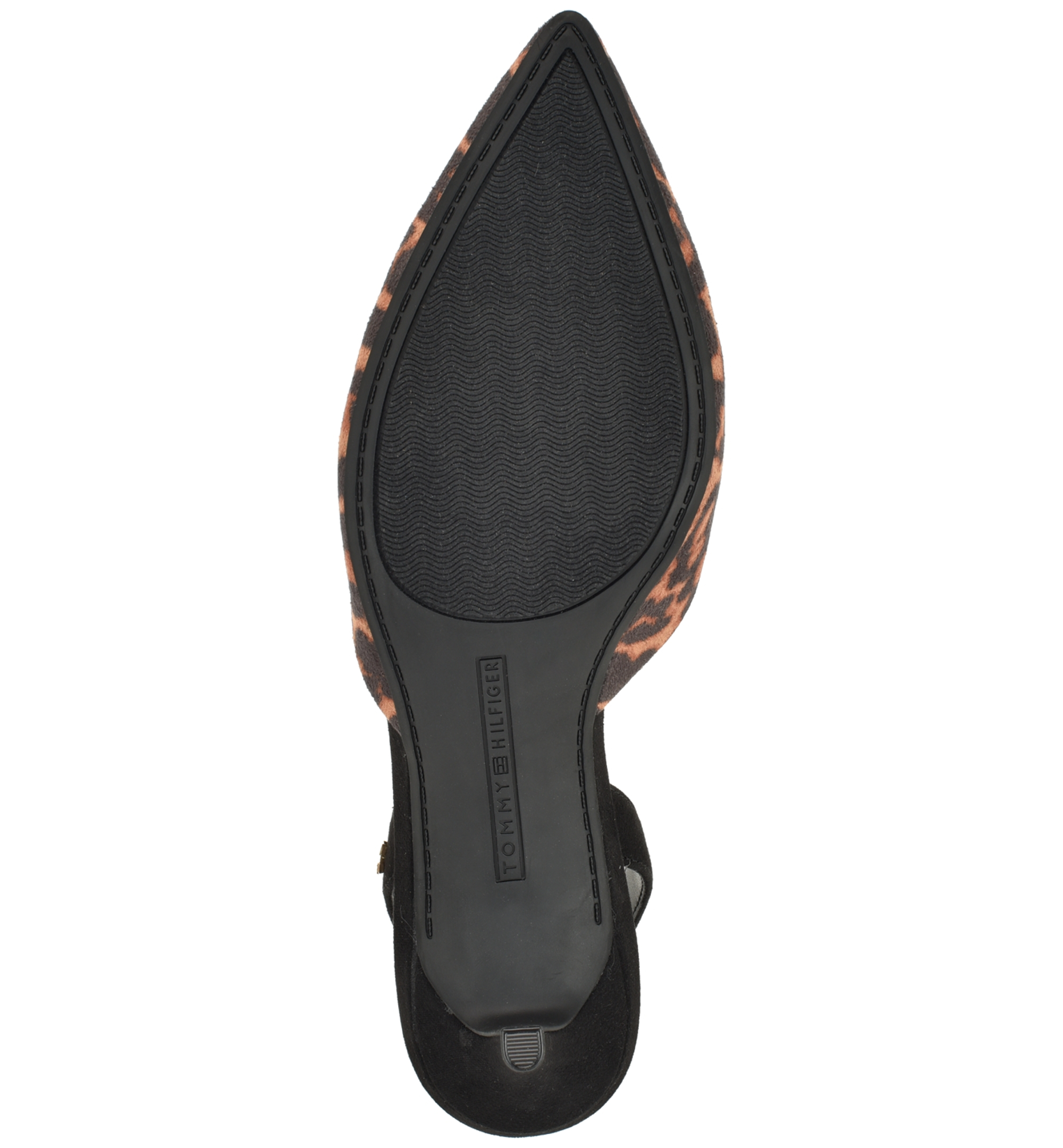 Tommy Hilfiger Women's Tanna Kitten Heel Slingback Dress Pumps - Light Brown Leopard