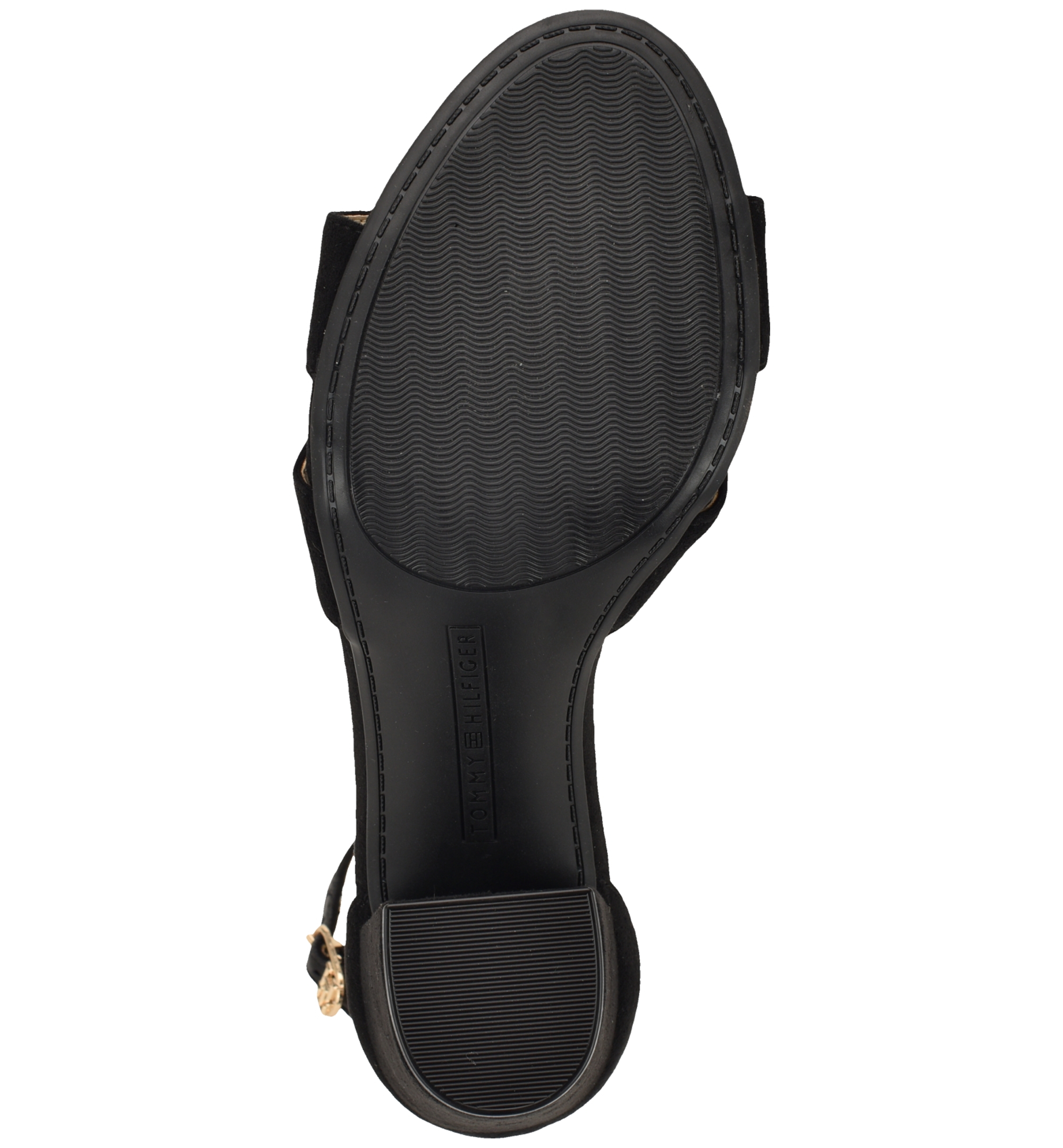Tommy Hilfiger Women's Zuline High Block Heel Dress Sandals - Black