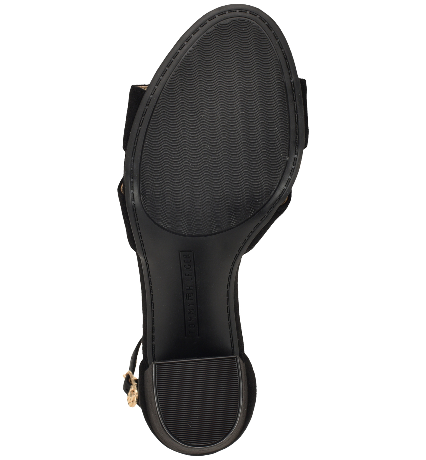 Tommy Hilfiger Women's Zuline High Block Heel Dress Sandals - Black