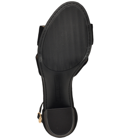 Tommy Hilfiger Women's Zuline High Block Heel Dress Sandals - Black