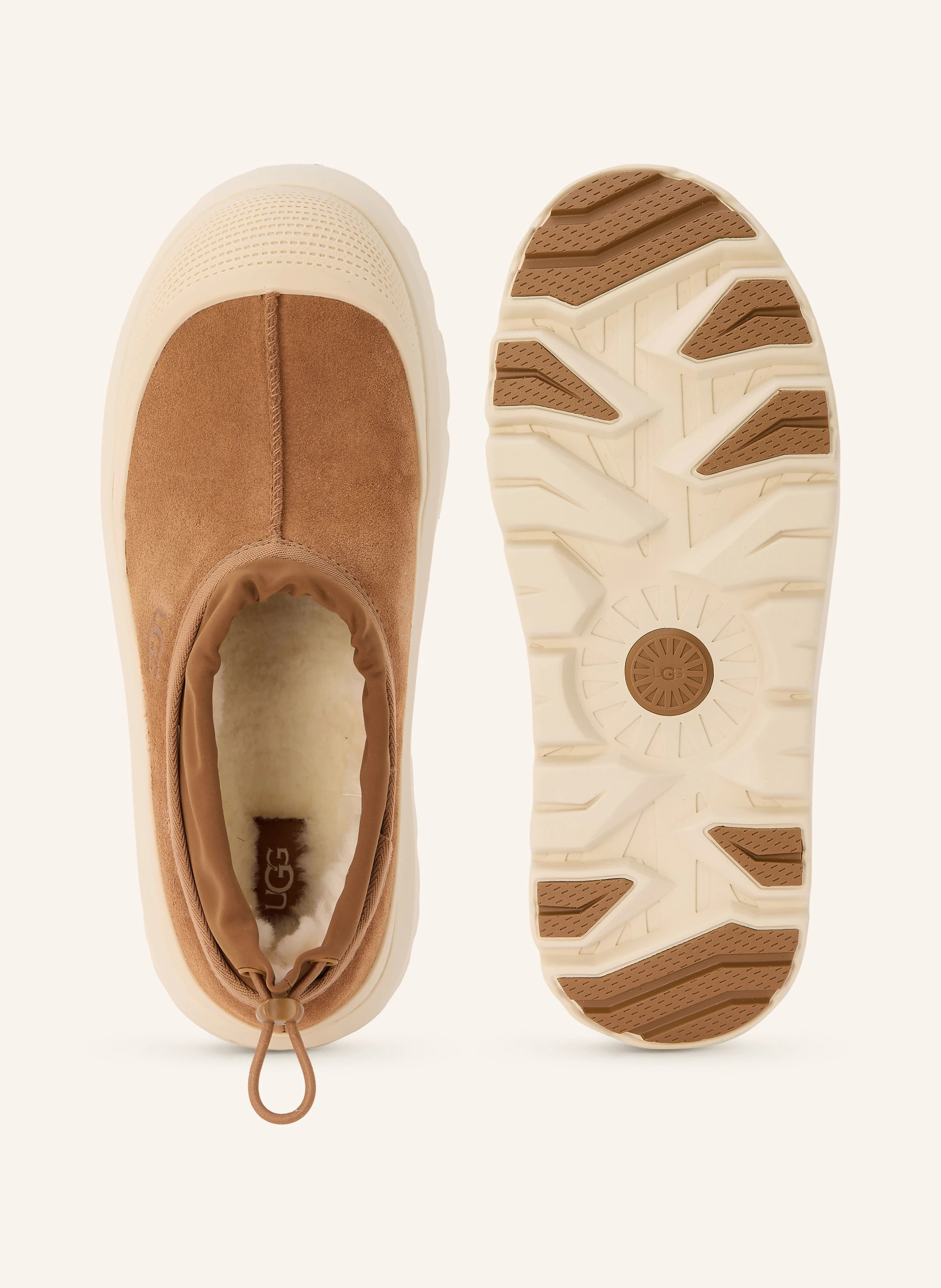 UGG Slipper TASMAN WEATHER HYBRID – BRAUN / CREME